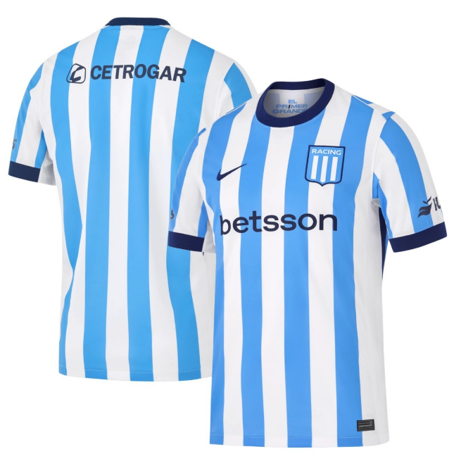 2026-27 Racing Club de Avellaneda Home Soccer Jersey Shirt